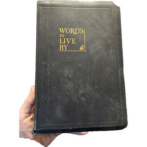 Words to Live By | William Nichols Revised & Enlarged Simon & Schuster Religion